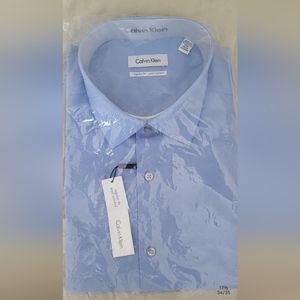 NWT | Calvin Klein Light Blue Dress Shirt